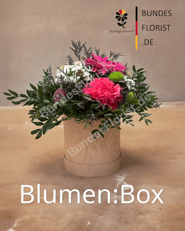 Blütenzauber:Box (Blumengesteck)